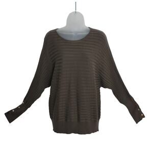 NWT PL Alfani Sweater Clay Petite LG